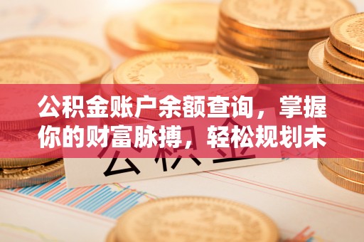 岳阳楼公积金账户余额查询，掌握你的财富脉搏，轻松规划未来
