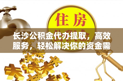 岳阳楼长沙公积金代办提取，高效服务，轻松解决你的资金需求