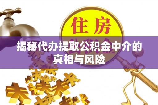 岳阳楼揭秘代办提取公积金中介的真相与风险