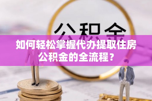岳阳楼如何轻松掌握代办提取住房公积金的全流程？