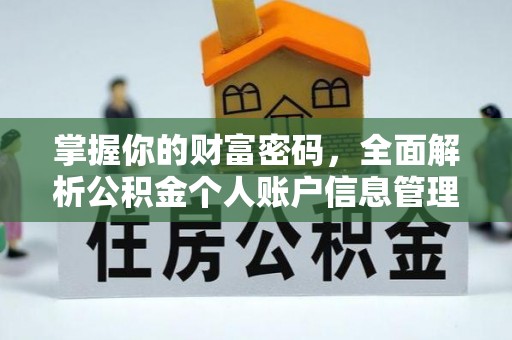 岳阳楼掌握你的财富密码，全面解析公积金个人账户信息管理与优化