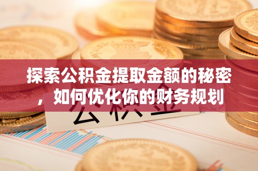 岳阳楼探索公积金提取金额的秘密，如何优化你的财务规划
