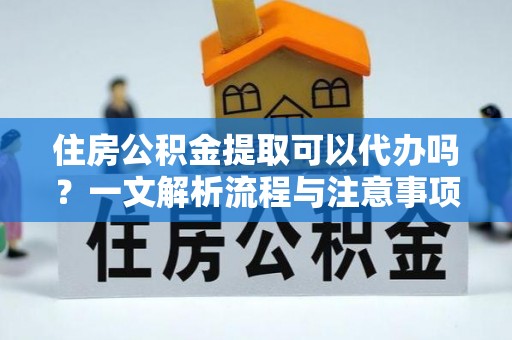 岳阳楼住房公积金提取可以代办吗？一文解析流程与注意事项