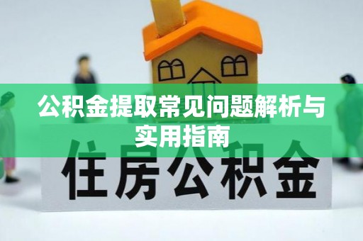 岳阳楼公积金提取常见问题解析与实用指南