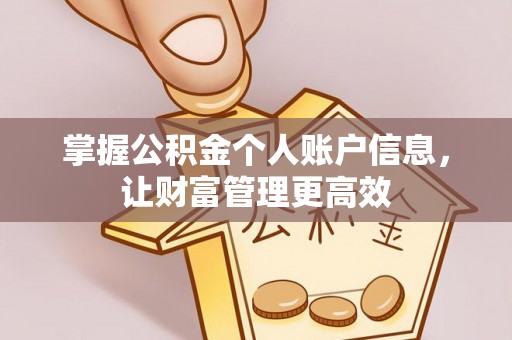 岳阳楼掌握公积金个人账户信息，让财富管理更高效