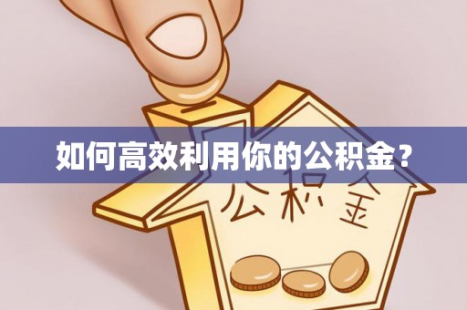 岳阳楼如何高效利用你的公积金？